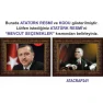Atatürk Tablosu Çerçeveli - Erdoğan ve Atatürk Makam Odası İkili Set AKPCR24R2Y Atatürk Tablosu Çerçeveli - Erdoğan ve Atatürk Makam Odası İkili Set AKPCR24R2Y