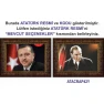 Atatürk Tablosu Çerçeveli - Erdoğan ve Atatürk Makam Odası İkili Set AKPCR24R2Y Atatürk Tablosu Çerçeveli - Erdoğan ve Atatürk Makam Odası İkili Set AKPCR24R2Y