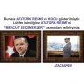Atatürk Tablosu Çerçeveli - Erdoğan ve Atatürk Makam Odası İkili Set AKPCR24R2Y Atatürk Tablosu Çerçeveli - Erdoğan ve Atatürk Makam Odası İkili Set AKPCR24R2Y