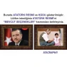 Atatürk Tablosu Çerçeveli - Erdoğan ve Atatürk Makam Odası İkili Set AKPCR24R2Y Atatürk Tablosu Çerçeveli - Erdoğan ve Atatürk Makam Odası İkili Set AKPCR24R2Y