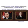 Atatürk Tablosu Çerçeveli - Erdoğan ve Atatürk Makam Odası İkili Set AKPCR24R2Y Atatürk Tablosu Çerçeveli - Erdoğan ve Atatürk Makam Odası İkili Set AKPCR24R2Y