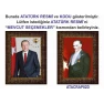 Atatürk Tablosu Çerçeveli - Erdoğan ve Atatürk Makam Odası İkili Set AKPCR25R2D