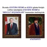 Atatürk Tablosu Çerçeveli - Erdoğan ve Atatürk Makam Odası İkili Set AKPCR25R2D
