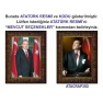 Atatürk Tablosu Çerçeveli - Erdoğan ve Atatürk Makam Odası İkili Set AKPCR26R2D