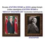 Atatürk Tablosu Çerçeveli - Erdoğan ve Atatürk Makam Odası İkili Set AKPCR26R2D