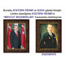 Akp Resim Cumhurbaşkanı Erdoğan ve Atatürk Resmi Çerçeveli İkili Set Akpcr26r2d