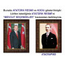 Akp Resim Cumhurbaşkanı Erdoğan ve Atatürk Resmi Çerçeveli İkili Set Akpcr26r2d