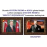Atatürk Tablosu Çerçeveli - Erdoğan ve Atatürk Makam Odası İkili Set AKPCR26R2Y Atatürk Tablosu Çerçeveli - Erdoğan ve Atatürk Makam Odası İkili Set AKPCR26R2Y