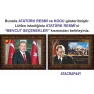 Atatürk Tablosu Çerçeveli - Erdoğan ve Atatürk Makam Odası İkili Set AKPCR26R2Y Atatürk Tablosu Çerçeveli - Erdoğan ve Atatürk Makam Odası İkili Set AKPCR26R2Y