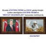 Atatürk Tablosu Çerçeveli - Erdoğan ve Atatürk Makam Odası İkili Set AKPCR26R2Y Atatürk Tablosu Çerçeveli - Erdoğan ve Atatürk Makam Odası İkili Set AKPCR26R2Y