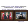 Atatürk Tablosu Çerçeveli - Erdoğan ve Atatürk Makam Odası İkili Set AKPCR26R2Y Atatürk Tablosu Çerçeveli - Erdoğan ve Atatürk Makam Odası İkili Set AKPCR26R2Y