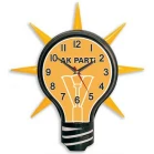 Ampul Duvar Saati - Ak Parti Logolu AKPDSA01NAK