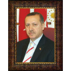 Akp Resim Cumhurbaşkanı Recep Tayyip Erdoğan Resmi Çerçeveli Akpcr02ted