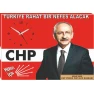 Kemal Kılıçdaroğlu Resimli Saatli Kanvas Tablo - Türkiye Rahat Bir Nefes Alacak Yazılı CHPDST01KKY