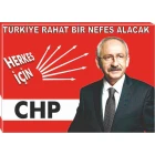 Kemal Kılıçdaroğlu Tablosu Kanvas - Türkiye Rahat Bir Nefes Alacak Yazılı CHPTR01KKY