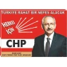Kemal Kılıçdaroğlu Tablosu Kanvas - Türkiye Rahat Bir Nefes Alacak Yazılı CHPTR01KKY