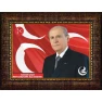 Devlet Bahçeli Tablosu Çerçeveli MHPCR01DBY
