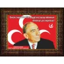 Alparslan Türkeş Tablosu Çerçeveli - Gençler ile İlgili Sözü Yazılı MHPCR04ATSY Alparslan Türkeş Tablosu Çerçeveli - Gençler ile İlgili Sözü Yazılı MHPCR04ATSY