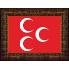Üç Hilal Tablosu Çerçeveli MHPCR11UHY