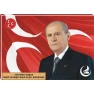 Devlet Bahçeli Tablosu Kanvas MHPTR01DBY Devlet Bahçeli Tablosu Kanvas MHPTR01DBY
