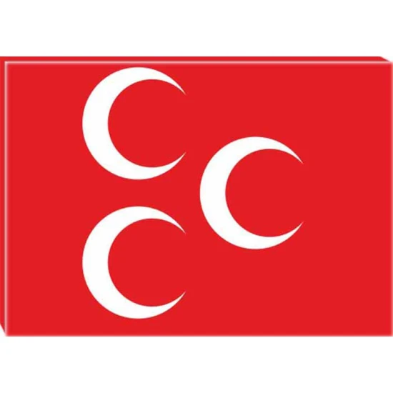 Üç Hilal Tablosu Kanvas MHPTR11UHY Üç Hilal Tablosu Kanvas MHPTR11UHY