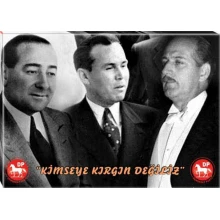 Adnan Menderes, Fatin Rüştü Zorlu ve Hasan Polatkan Yan Yana Tablosu Kanvas - Kırgın Değiliz Yazılı DPTR01AFHY Adnan Menderes, Fatin Rüştü Zorlu ve Hasan Polatkan Yan Yana Tablosu Kanvas - Kırgın Değiliz Yazılı DPTR01AFHY