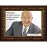 Necmettin Erbakan Tablosu Çerçeveli - Milli Görüş ile İlgili Sözü Yazılı SPCR04NEY