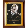 Atatürk Duvar Saati Dikdörtgen 37x46 cm - Kooperatif ile İlgili Sözü Yazılı ATSDSD01DKP