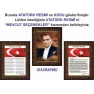 Atatürk Tablosu Çerçeveli - İstiklal Marşı ve Gençliğe Hitabe Makam Odası Üçlü Set RSKCR41R3DY