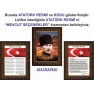 Atatürk Tablosu Çerçeveli - İstiklal Marşı ve Gençliğe Hitabe Makam Odası Üçlü Set RSKCR41R3DY