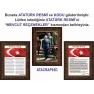 Atatürk Tablosu Çerçeveli - İstiklal Marşı ve Gençliğe Hitabe Makam Odası Üçlü Set RSKCR41R3DY