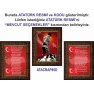 Atatürk Tablosu Çerçeveli - İstiklal Marşı ve Gençliğe Hitabe Makam Odası Üçlü Set RSKCR42R3DY
