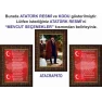 Atatürk Tablosu Çerçeveli - İstiklal Marşı ve Gençliğe Hitabe Makam Odası Üçlü Set RSKCR42R3DY