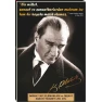 Atatürk Tablosu Kanvas - Sanatkar ile İlgili Sözü Yazılı ATSTR01DUS