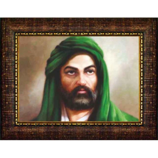 Hz. Ali Tablosu Çerçeveli ANICR07HAY Hz. Ali Tablosu Çerçeveli ANICR07HAY