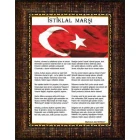 İstiklal Marşı Tablosu Çerçeveli ANICR11IMD