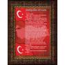 Gençliğe Hitabe Tablosu Çerçeveli ANICR12GHD