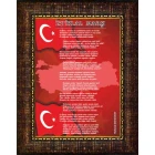 İstiklal Marşı Tablosu Çerçeveli ANICR12IMD