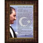 Gençliğe Hitabe Tablosu Çerçeveli ANICR13GHD