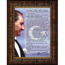 Gençliğe Hitabe Tablosu Çerçeveli ANICR13GHD