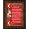 Gençliğe Hitabe Tablosu Çerçeveli ANICR14GHD