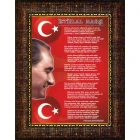 İstiklal Marşı Tablosu Çerçeveli ANICR14IMD