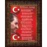 İstiklal Marşı Tablosu Çerçeveli ANICR14IMD
