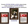 İstiklal Marşı ve Gençliğe Hitabe ve Atatürk Tablosu Çerçeveli - Üçlü Set ANICR41R3DY