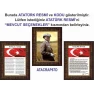 İstiklal Marşı ve Gençliğe Hitabe ve Atatürk Tablosu Çerçeveli - Üçlü Set ANICR41R3DY