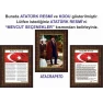 İstiklal Marşı ve Gençliğe Hitabe ve Atatürk Tablosu Çerçeveli - Üçlü Set ANICR41R3DY