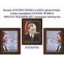İstiklal Marşı ve Gençliğe Hitabe ve Atatürk Tablosu Çerçeveli - Üçlü Set ANICR43R3DY