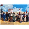 Cumhuriyeti Biz Böyle Kazandık Tablosu Kanvas - 29 Ekim 1933 Uşak Cumhuriyet Bayramı ANITR03CUY