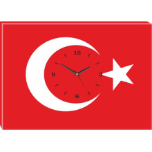 Anı Duvar Saati Tablo Türk Bayrağı Tablosu Saatli Anidst01bry Anı Duvar Saati Tablo Türk Bayrağı Tablosu Saatli Anidst01bry