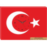 Anı Duvar Saati Tablo Türk Bayrağı Tablosu Saatli Anidst01bry